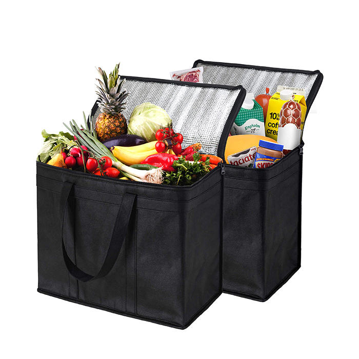 Custom Non Woven Cooler Packaging Bags for Foods and Drinks