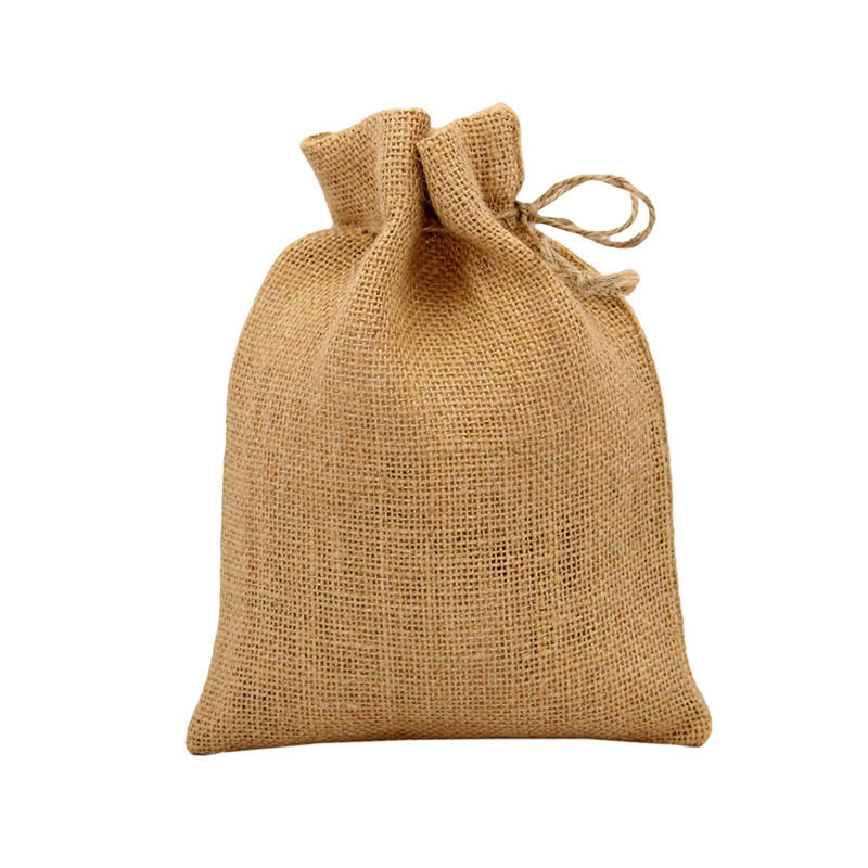 Custom Natural Jute Bag with String Wholesale Manufacturers