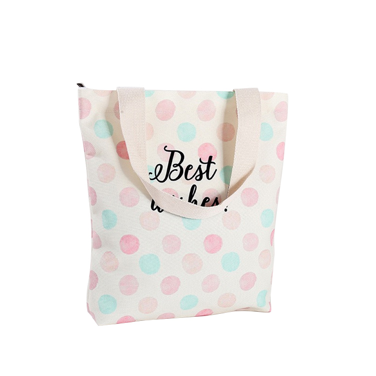 Custom Printed Tote Cotton Shopping Bag Organic Cotton Canvas Bags