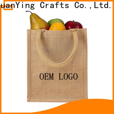 XuanYing New jute bags price factory for shopping