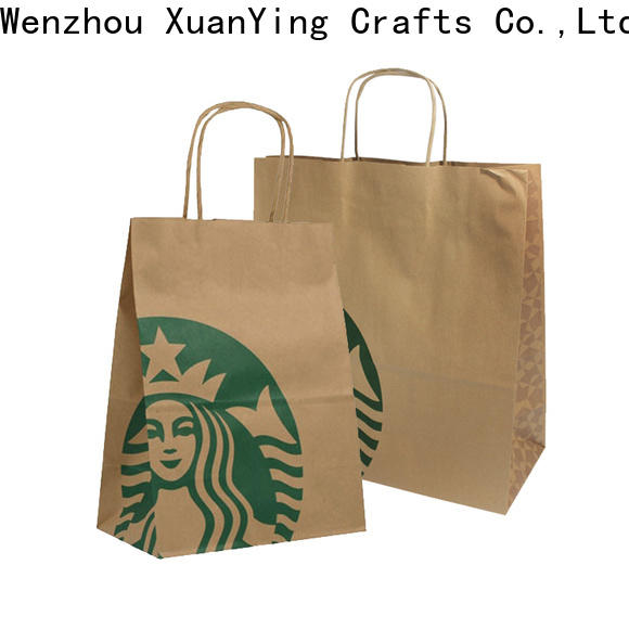 XuanYing kraft paper bag supplier supply for clothes