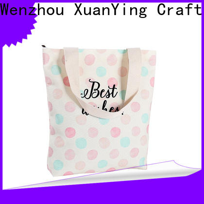 XuanYing cotton on tote bag suppliers for food