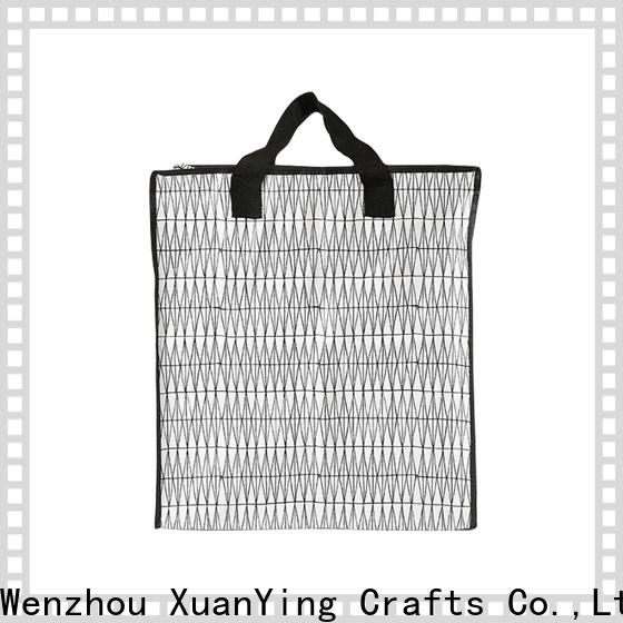 XuanYing shopping bag with zip for business for food