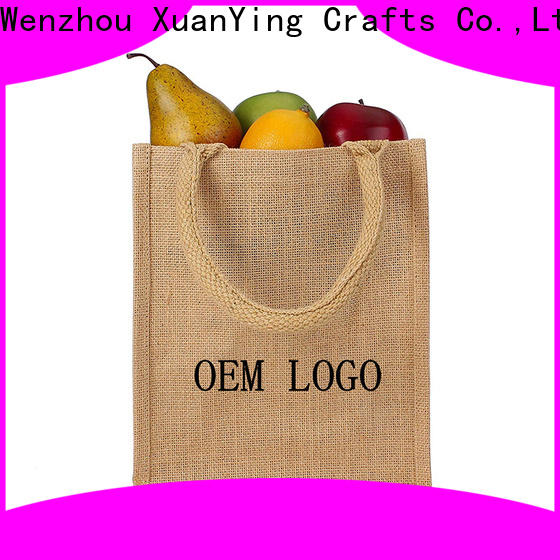 XuanYing Latest tiffin bag jute supply for food