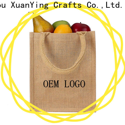 XuanYing High-quality vegetable jute bags suppliers for shopping