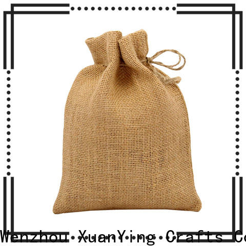 Wholesale jute wine bottle bags factory for shopping