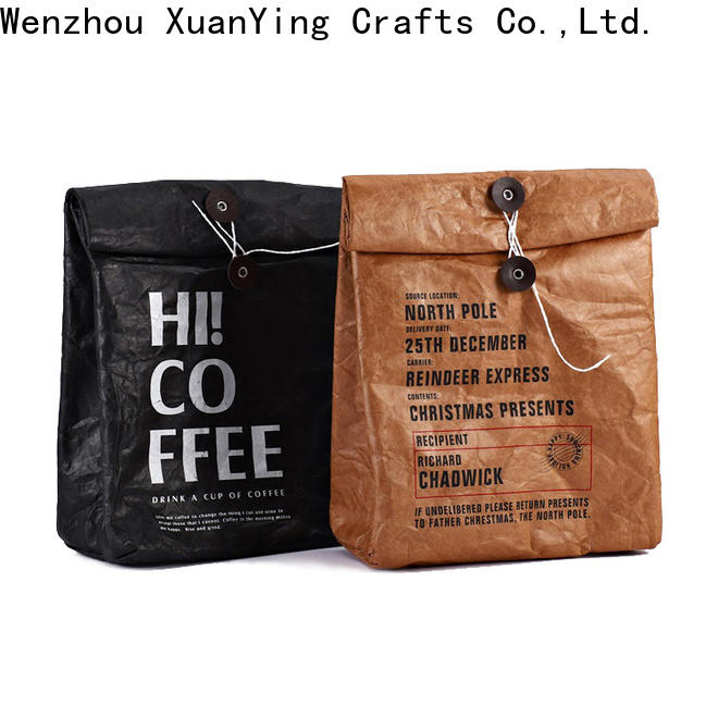XuanYing Latest paper bag decoration company for clothes